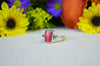 Red Spiny Oyster Stacking Ring (Size 9 1/2)