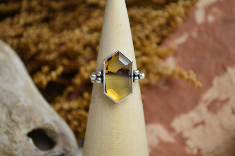 Montana Agate Ring (Size 6 1/2)