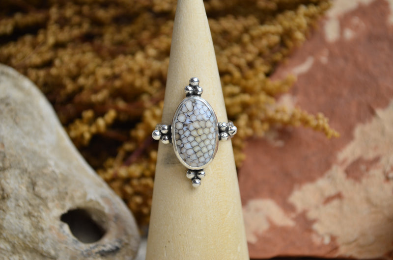 Snake Jasper Ring (Size 7 1/2)