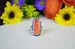 Orange Spiny Oyster Ring (Size 9)