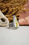 Royston Turquoise Wide Band Ring (Size 6 3/4)