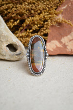 Jasper Wide Band Ring (Size 7 1/2)
