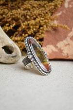 Jasper Wide Band Ring (Size 7 1/2)
