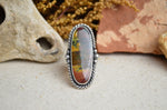 Jasper Wide Band Ring (Size 9 1/2)