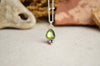 Peridot Charm Necklace