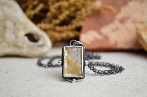 Rutile Quartz Necklace